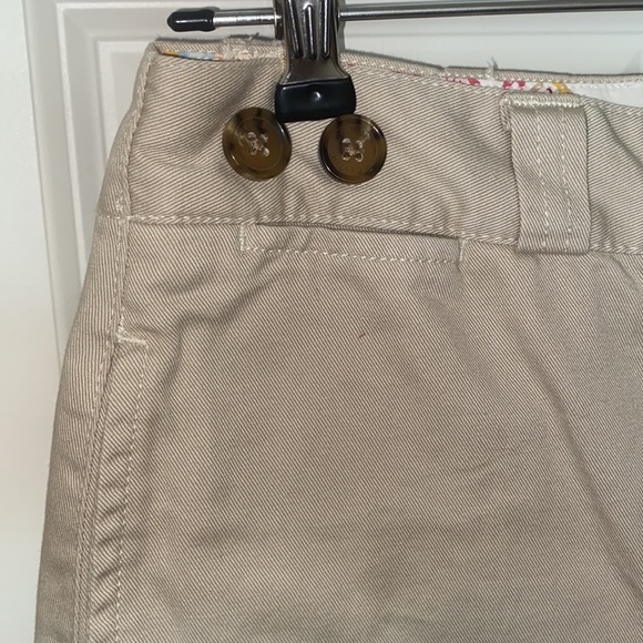 Tommy Hilfiger sz 2 khaki skirt, colorful lining. - Picture 6 of 6